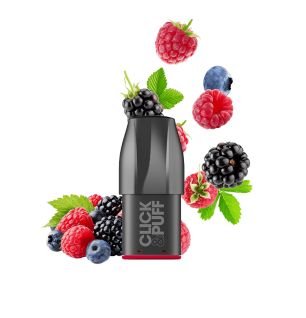 Clik & puff Fruits Rouges Frais - X-BAR