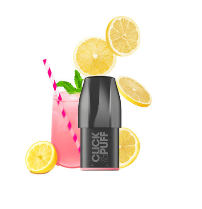 Clik & puff Pink limonade - X-BAR