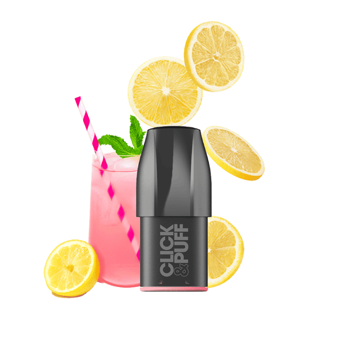 Clik & puff Pink limonade - X-BAR