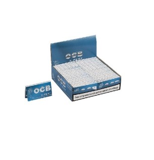 Boite de 50 carnets - OCB Bleu expert