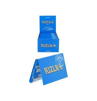 Boite de 25 Carnets - Rizla Court Bleu