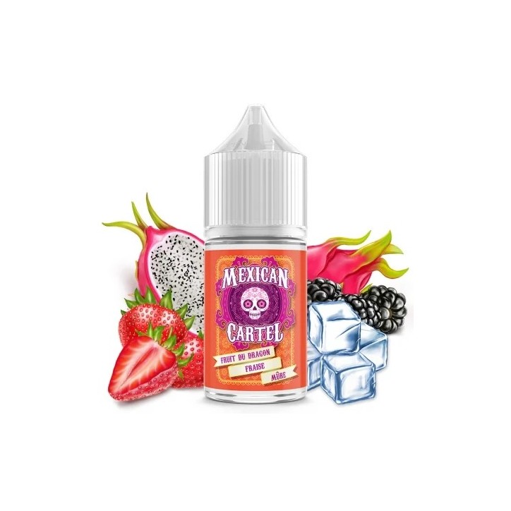 Concentre Fruit Du Dragon Fraise Mûre 30ML